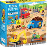 Construction Site 25 Piece Floor Puzzle W/ Shaped Pieces - Selbert. Kathryn 80 9780735376915