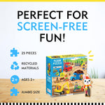 Construction Site 25 Piece Floor Puzzle W/ Shaped Pieces - Selbert. Kathryn 80 9780735376915_4