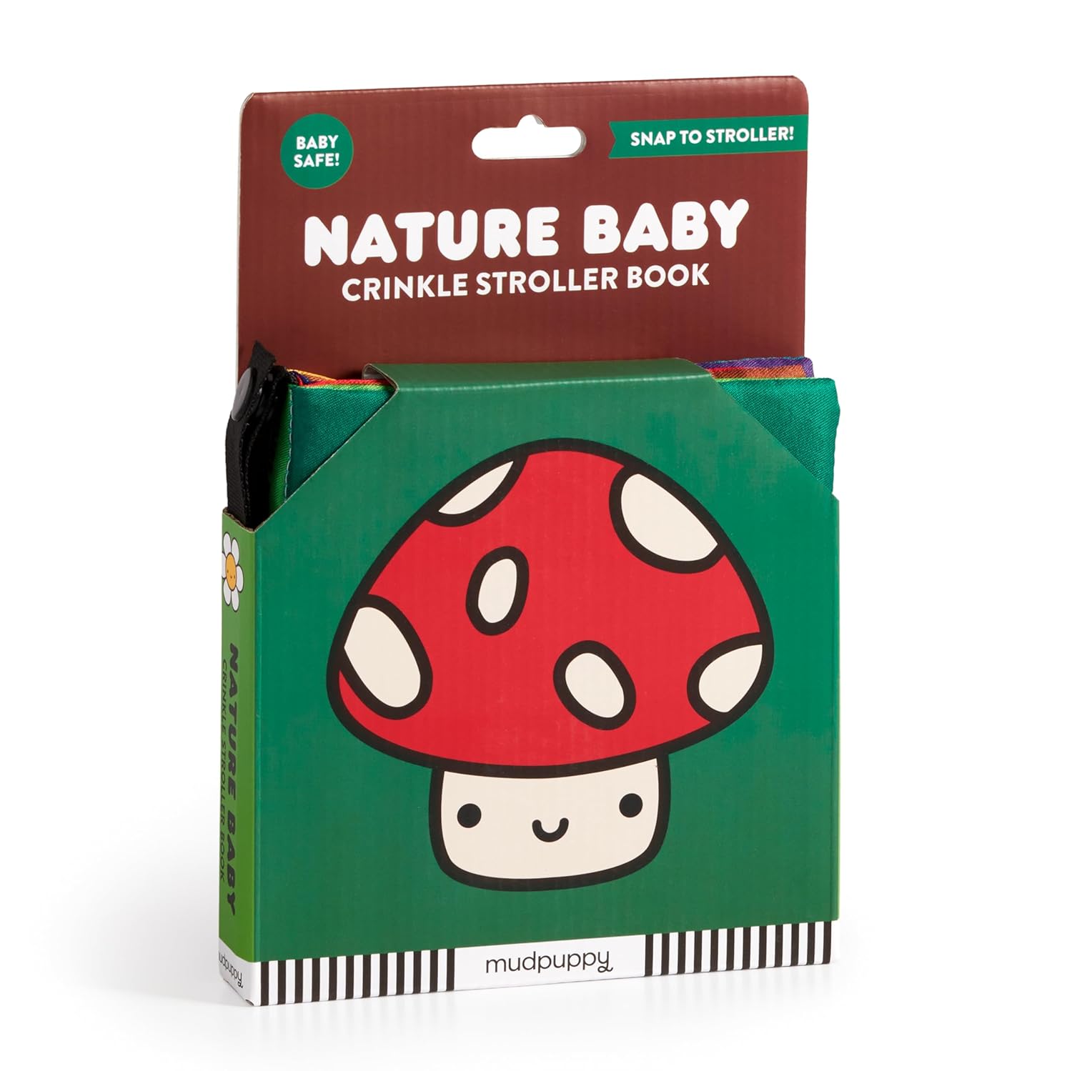 Nature Baby Crinkle Fabric Stroller Book by Mochi Kids 9780735377400
