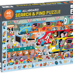 All Aboard! Train Station 64 Pc Search & Find Jigsaw Puzzle - Neradova. Maria 80 9780735377448
