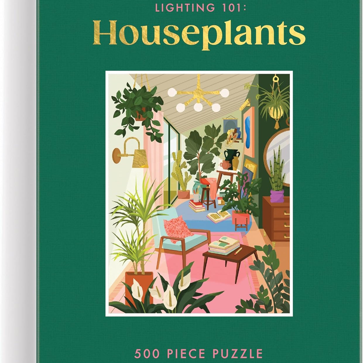 Lighting 101: Houseplants 500 Piece Book Puzzle - Erekartstudio 9780735377950