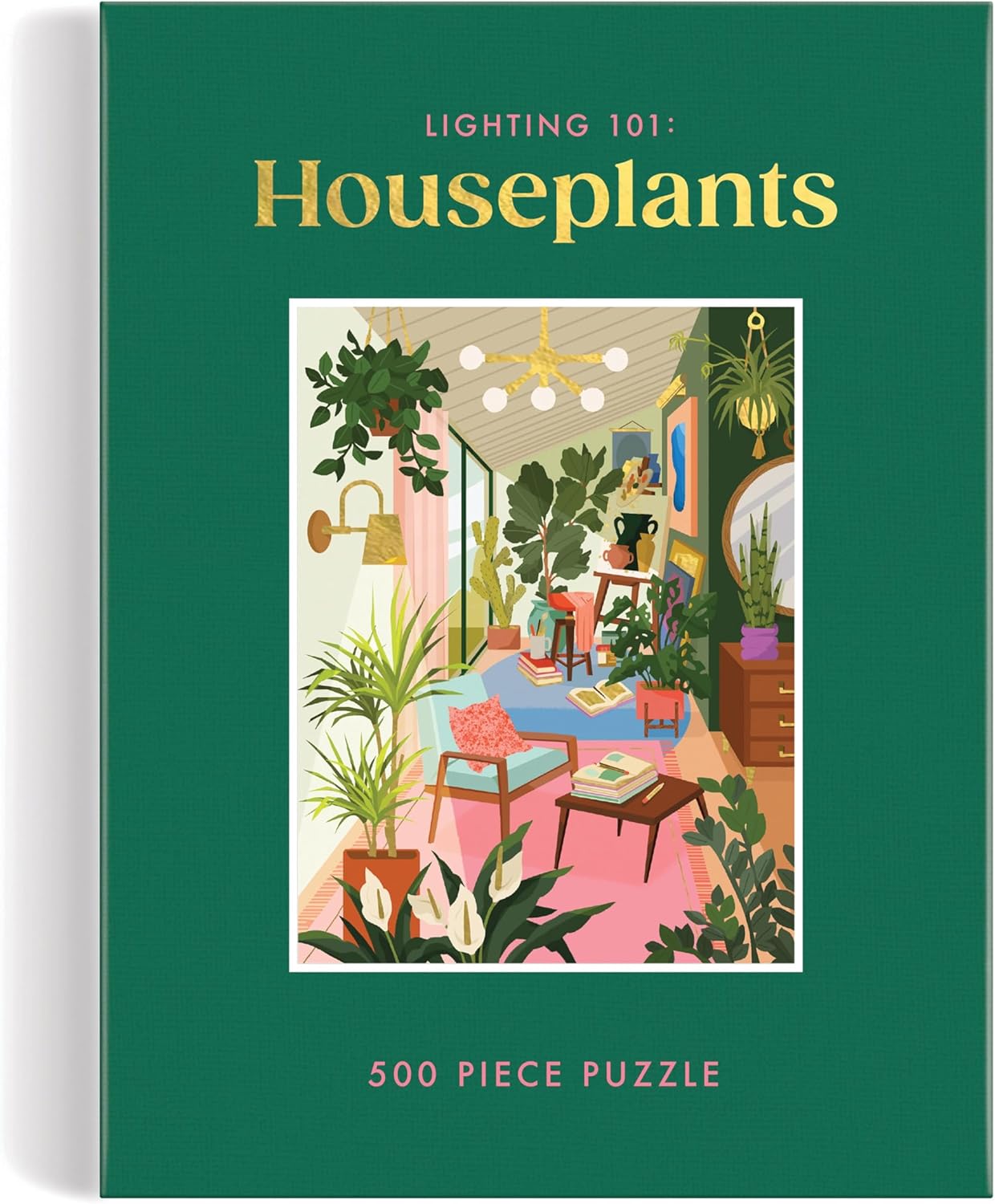 Lighting 101: Houseplants 500 Piece Book Puzzle - Erekartstudio 9780735377950