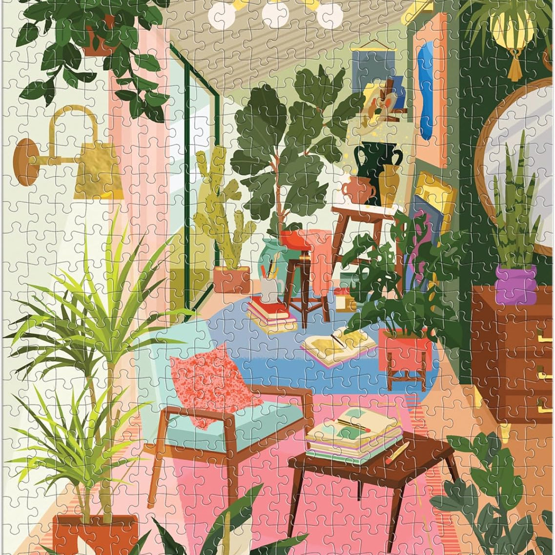 Lighting 101: Houseplants 500 Piece Book Puzzle - Erekartstudio 9780735377950_1
