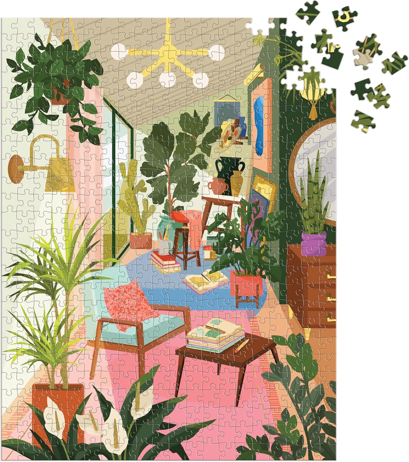 Lighting 101: Houseplants 500 Piece Book Puzzle - Erekartstudio 9780735377950_2