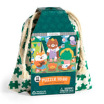 Happy Campers 36 Piece Puzzle To Go - Niniwanted 80 9780735378650