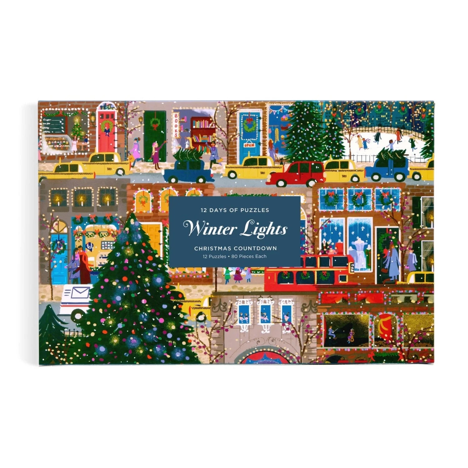 Winter Lights 12 Days Of Puzzles Holiday Countdown - Laforme. Joy 9780735378780