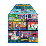 Spooky House 100-Piece House-Shaped Jigsaw Puzzle, Illustrated by Birdsong. Stephanie 80 9780735378896_2