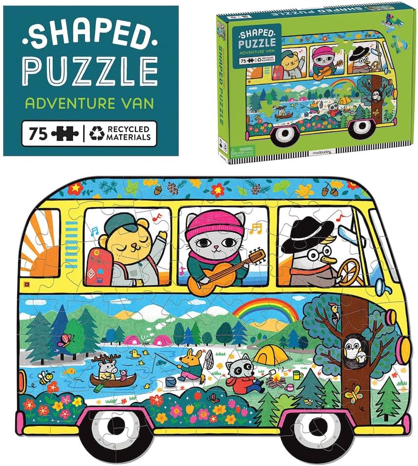Adventure Van 75 Piece Shaped Scene Puzzle - Chen. Belinda 80 9780735378926