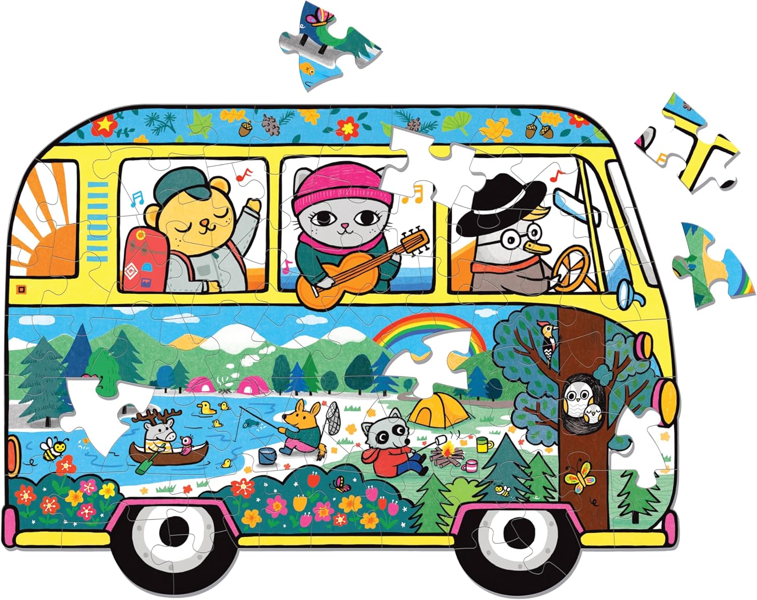 Adventure Van 75 Piece Shaped Scene Puzzle - Chen. Belinda 80 9780735378926_1_44415054-33ef-4d53-85e4-907194b406c0