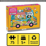 Dumpling Truck 75 Piece Shaped Scene Puzzle - Chen. Belinda 80 9780735378933_1