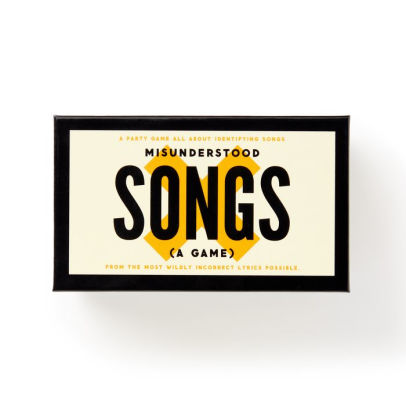 Misunderstood Songs Game - Brass Monkey ; Galison 9780735379497