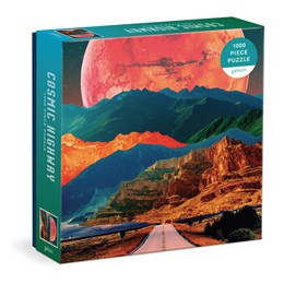 Cosmic Highway 1000 Piece Jigsaw Puzzle by Wook. Post 9780735380059