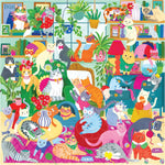 Caturday Afternoon 500 Piece Jigsaw Puzzle by Jones. Rebecca 9780735380806_1