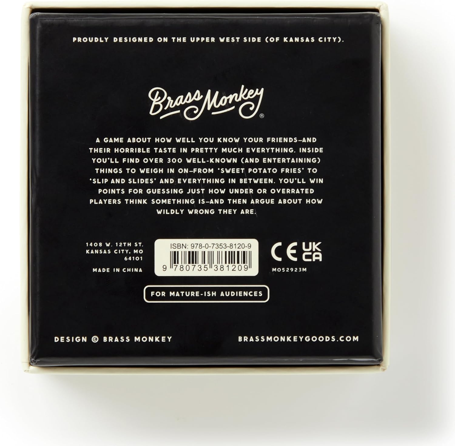 Overrated/Underrated Socail Game - Brass Monkey 9780735381209_6