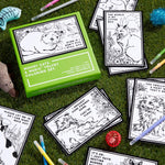 Moody Cats Velvet Coloring Set by Brass Monkey 9780735381223_3
