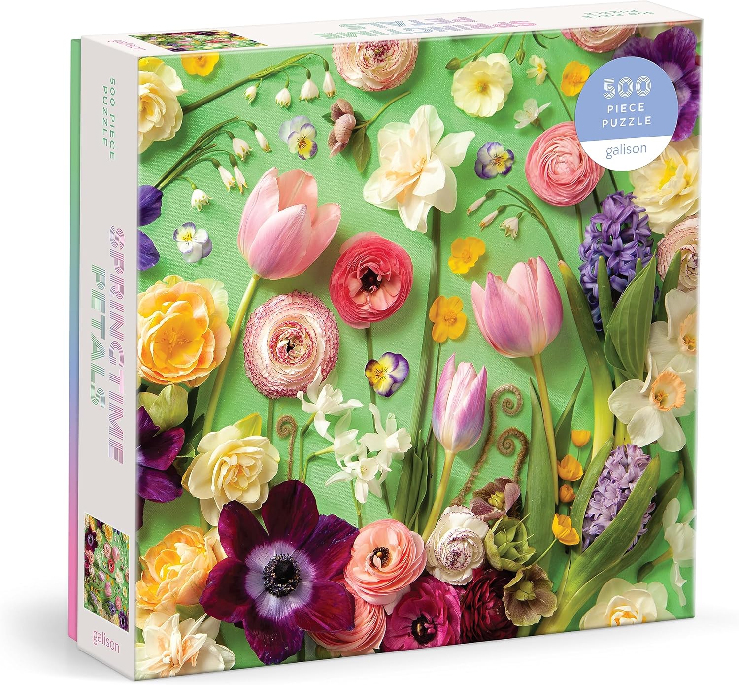 Springtime Petals 500 Piece Jigsaw Puzzle - Ream. Julie Seabrook 9780735381858