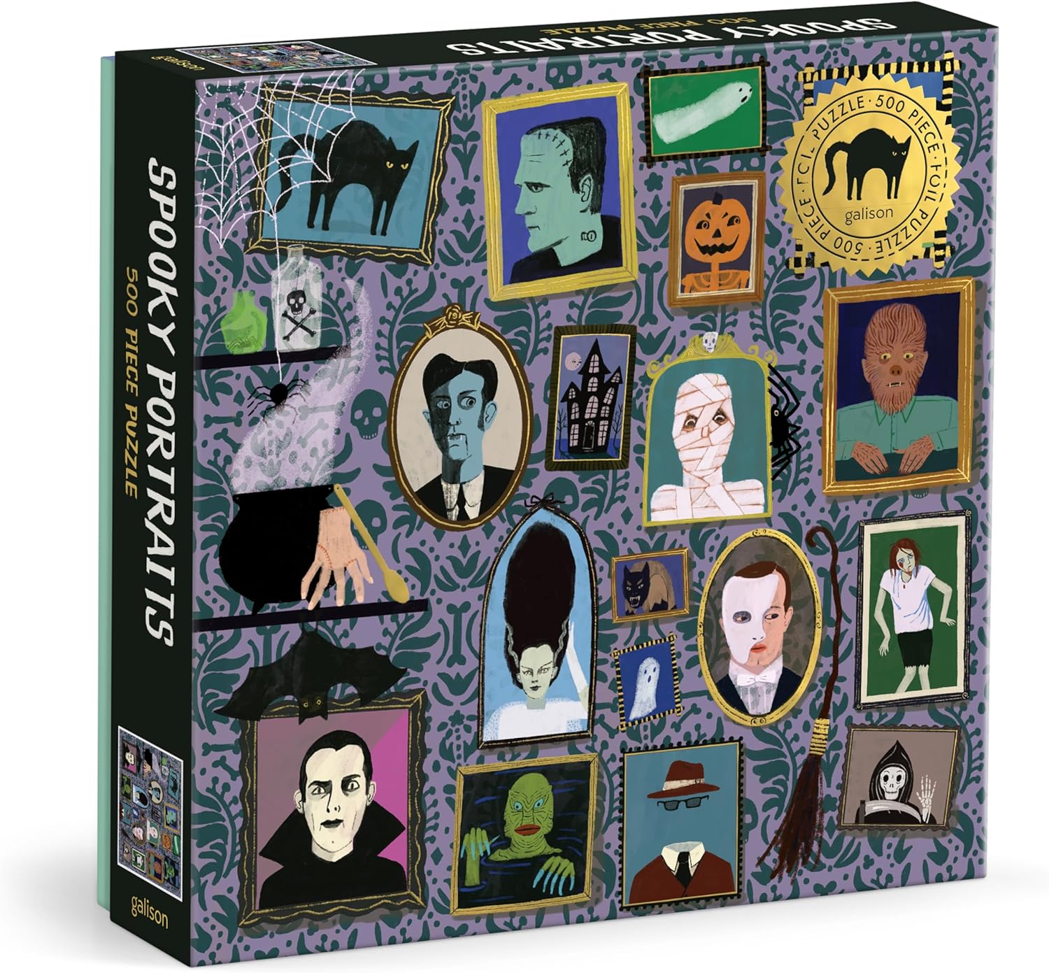 Spooky Portraits 500 Pc Foil 9780735382732