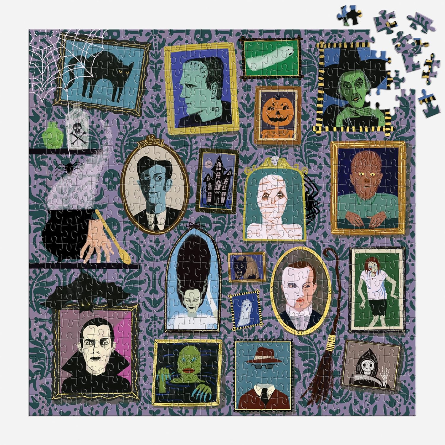 Spooky Portraits 500 Pc Foil 9780735382732_3