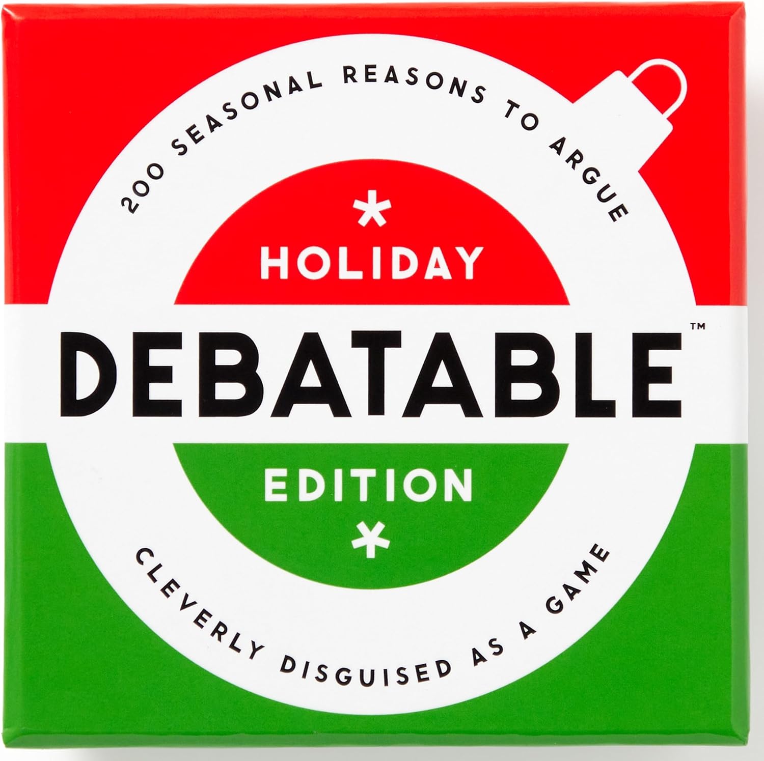 Debatable Holiday Edition Social Game by Brass Monkey 9780735382916