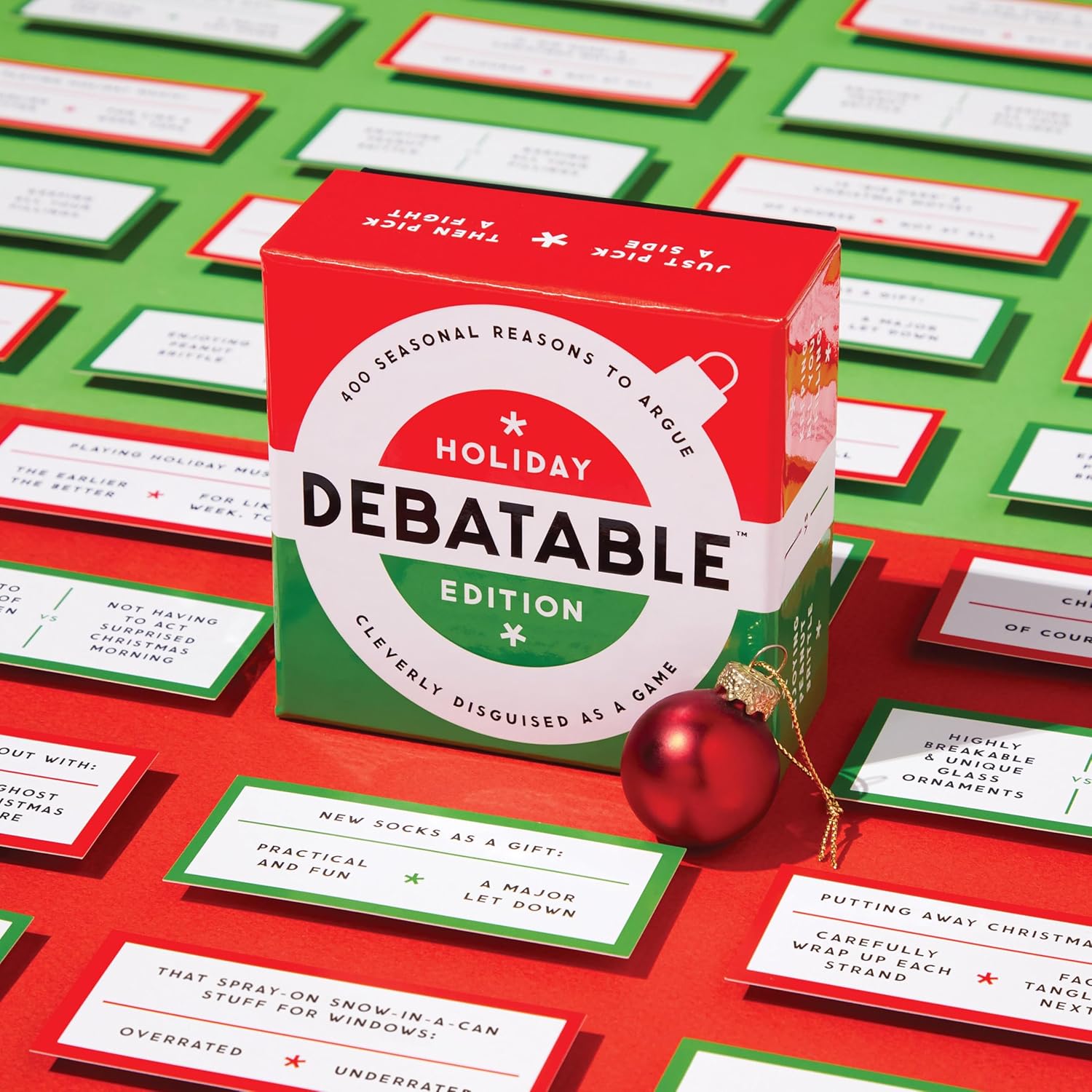 Debatable Holiday Edition Social Game by Brass Monkey 9780735382916_1
