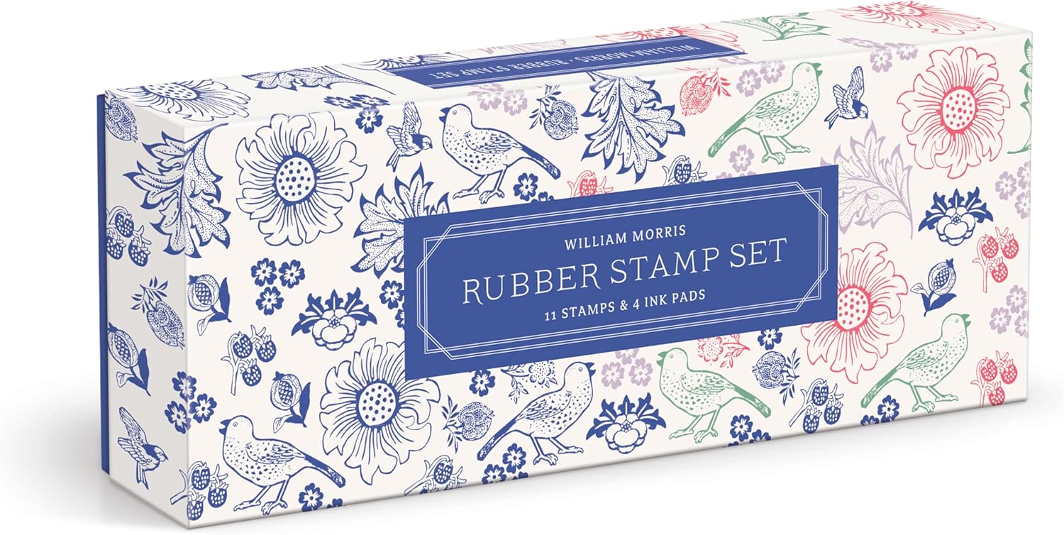 William Morris Rubber Stamp Set 9780735383111