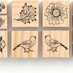 William Morris Rubber Stamp Set 9780735383111_2