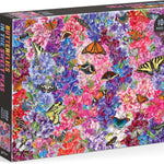 Butterflies In The Sweatpeas 1000 Piece Jigsaw Puzzle - Litten. Troy 9780735383357
