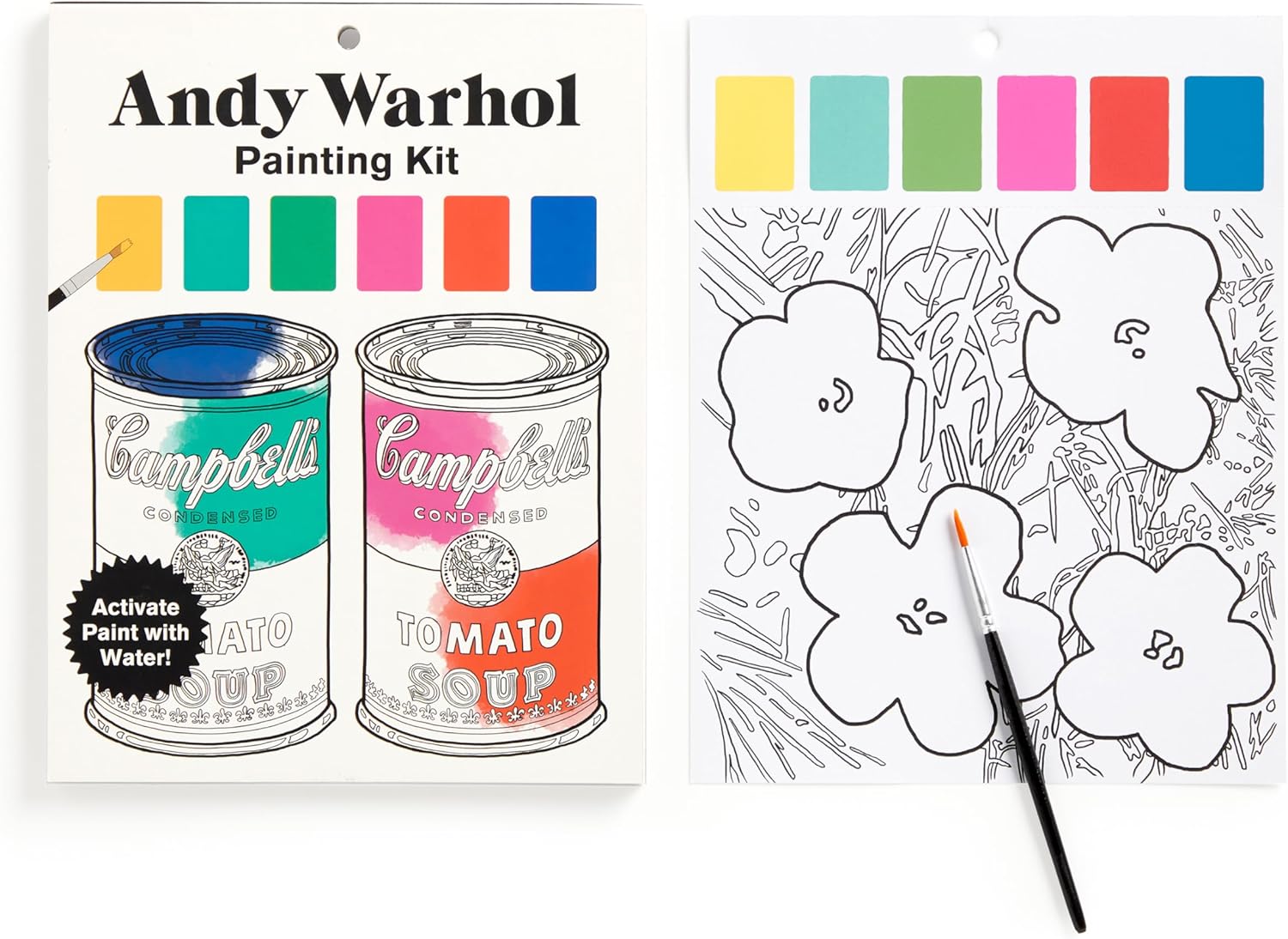 Andy Warhol Painting Kit by Mudpuppy 9780735383524_2