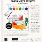 Frank Lloyd Wright Painting Kit by Mudpuppy 9780735383586_2