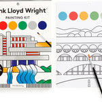 Frank Lloyd Wright Painting Kit by Mudpuppy 9780735383586_3