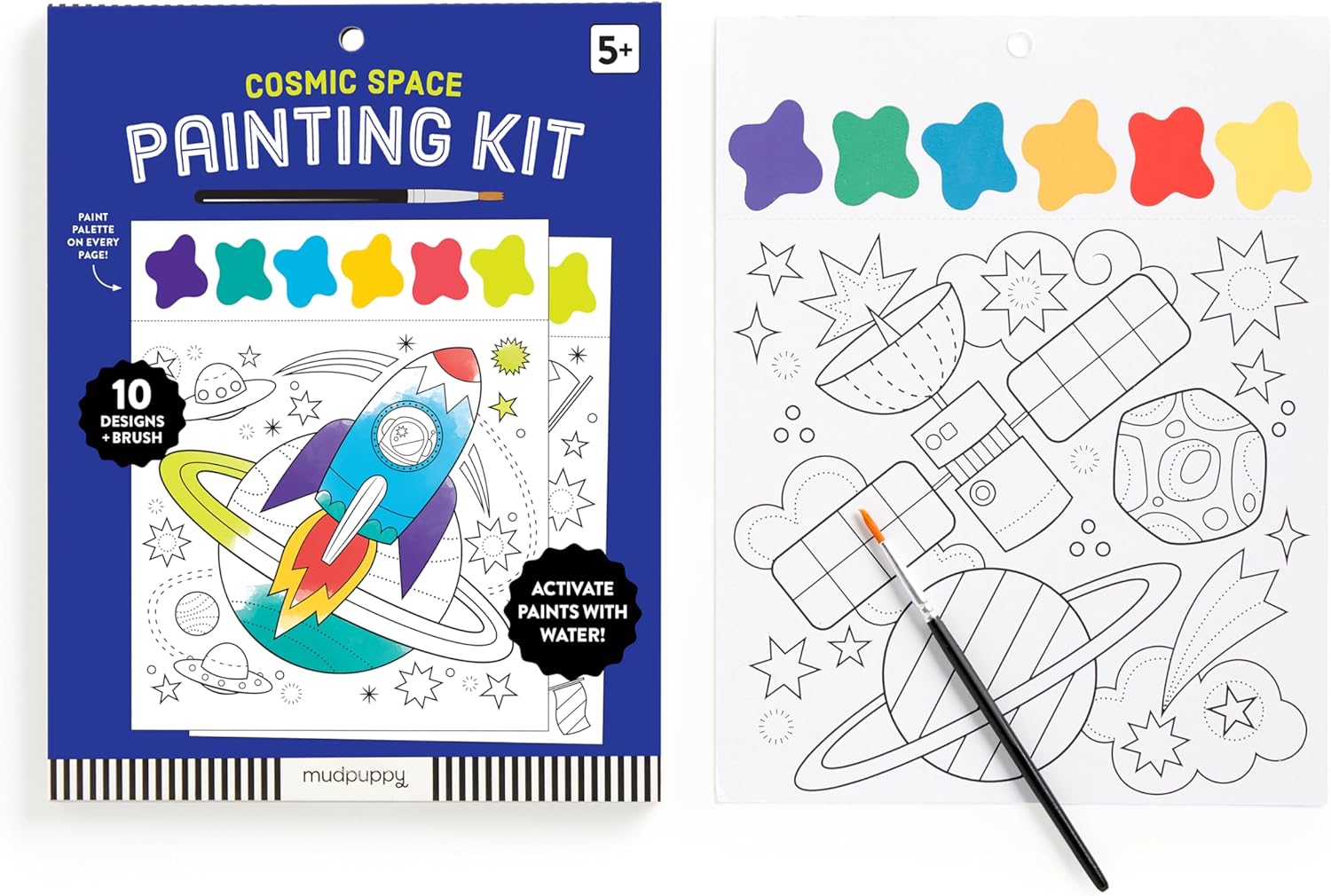 Cosmic Space Painting Kit by Mudpuppy 9780735383890_2