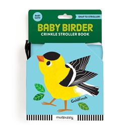 Baby Birder Crinkle Fabric Stroller Book by Marshall. Natalie 20 9780735383982