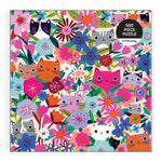 Blooming Cats 500 Piece Jigsaw Puzzle - Mudpuppy 9780735384163