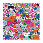 Blooming Cats 500 Piece Jigsaw Puzzle - Mudpuppy 9780735384163_1