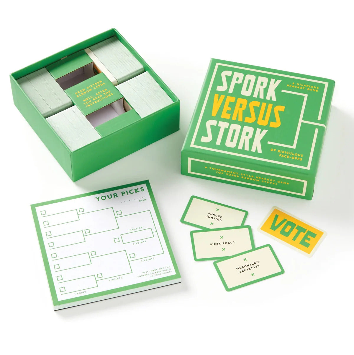 Spork Versus Stork Social Game - Brass Monkey 9780735384200_1
