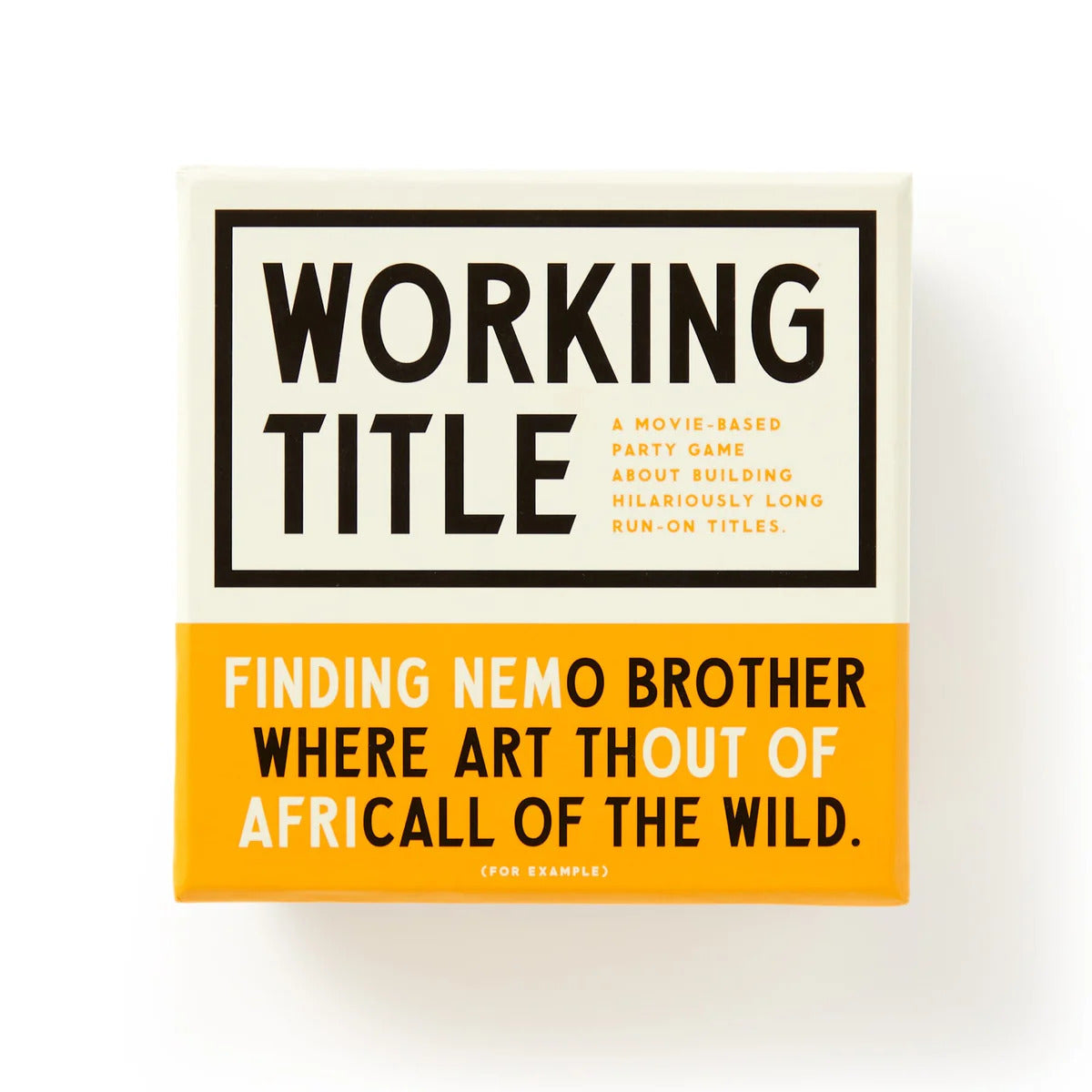 Working Title Game - Brass Moneky 9780735384217