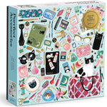 Purrfect Accessories 500 Piece Foil Jigsaw Puzzle - Galison 9780735384293