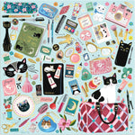 Purrfect Accessories 500 Piece Foil Jigsaw Puzzle - Galison 9780735384293_1