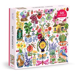 Buzzy Boquets 500 Piece Jigsaw Puzzle - Galison 20 9780735384422