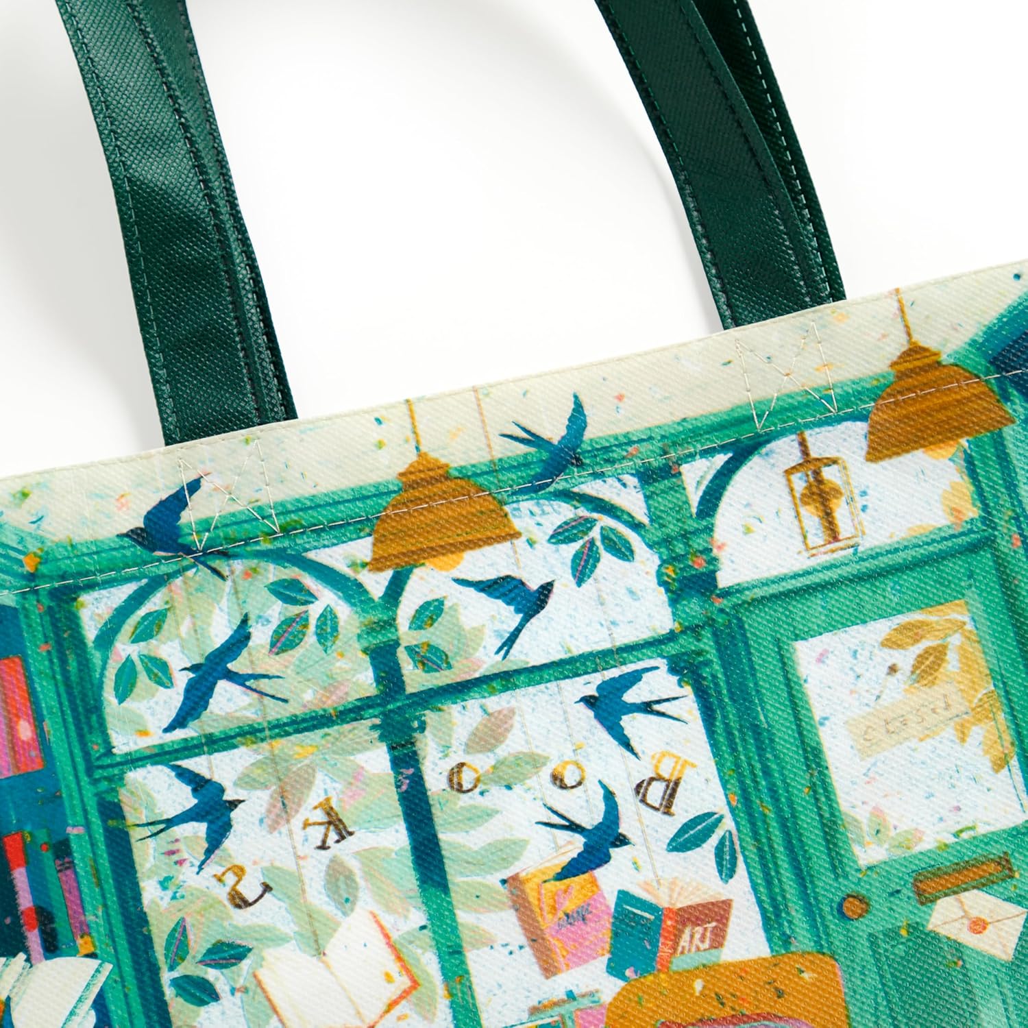 Bookshop Afternoon Reusable Shopping Bag 50 9780735384729_1