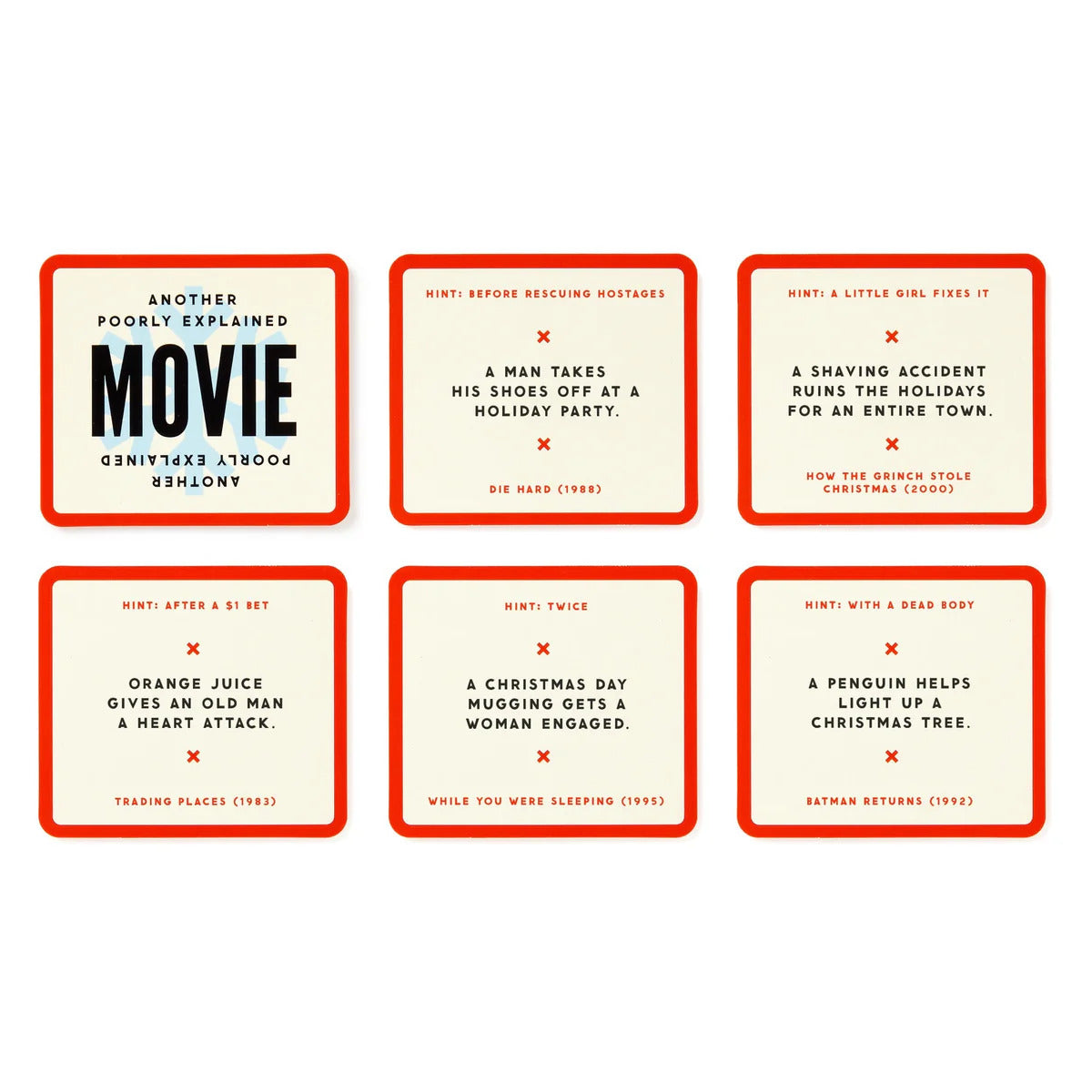 Mini Poorly Explained Movies: Holiday Edition by Brass Monkey 9780735385818_3