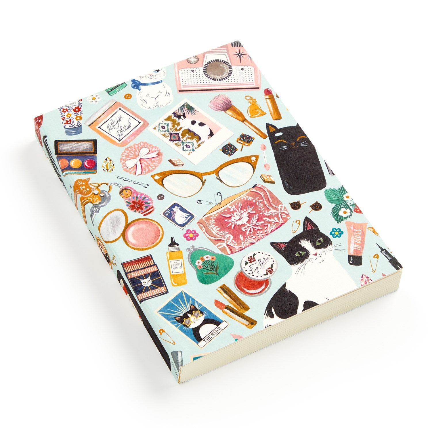 Purrfect Accessories A5 Notebook Journal Diary - Galison 50 9780735385894
