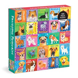 Pawsome Portraits 500 Piece Family Jigsaw Puzzle - Mudpuppy 9780735386235