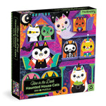 Haunted House Cats 300 Piece Glow in the Dark Jigsaw Puzzle, Illustrated by Hicks. Caley 80 9780735386242