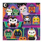 Haunted House Cats 300 Piece Glow in the Dark Jigsaw Puzzle, Illustrated by Hicks. Caley 80 9780735386242_2