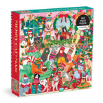 Merry Catmas! 500 Piece Jigsaw Puzzle - Mudpuppy 9780735386310