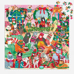 Merry Catmas! 500 Piece Jigsaw Puzzle - Mudpuppy 9780735386310_1