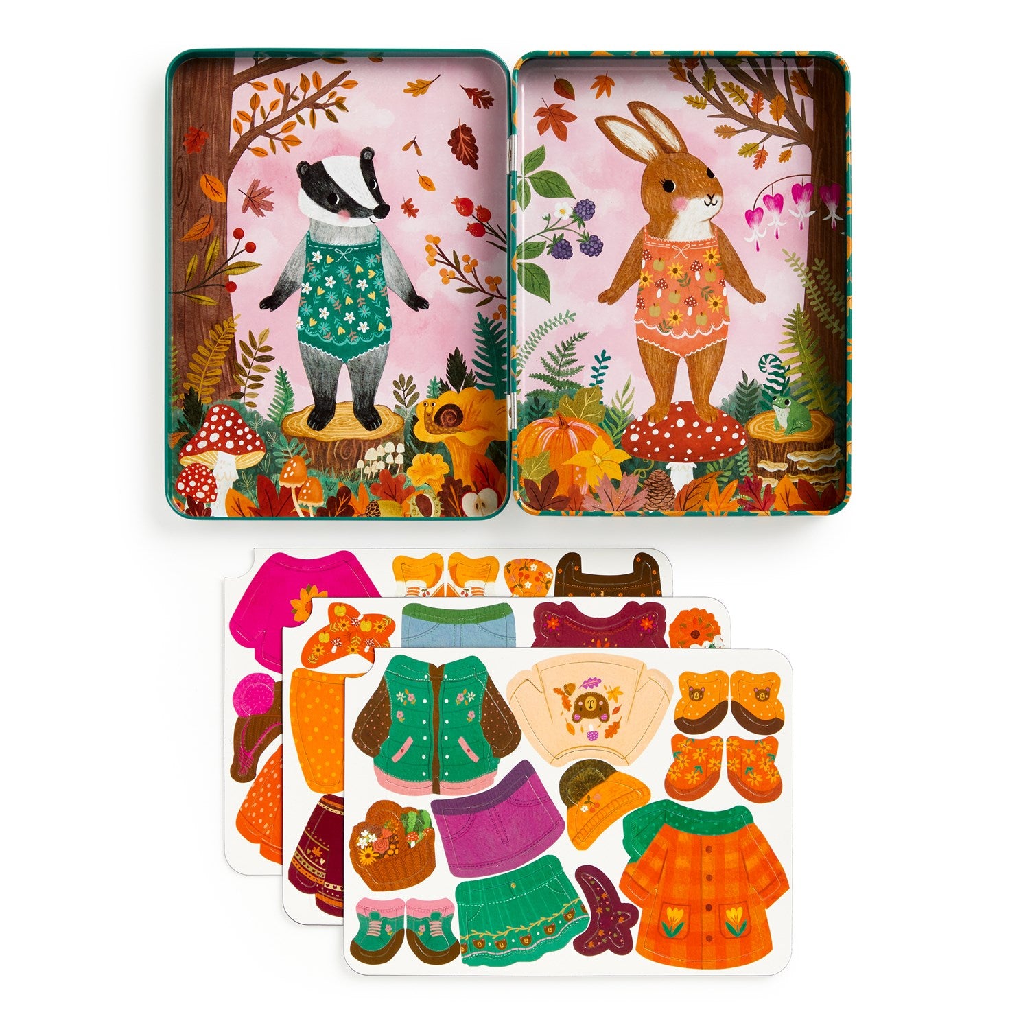Folklore Forest Magnetic Dress-Up Tin 9780735386365_1