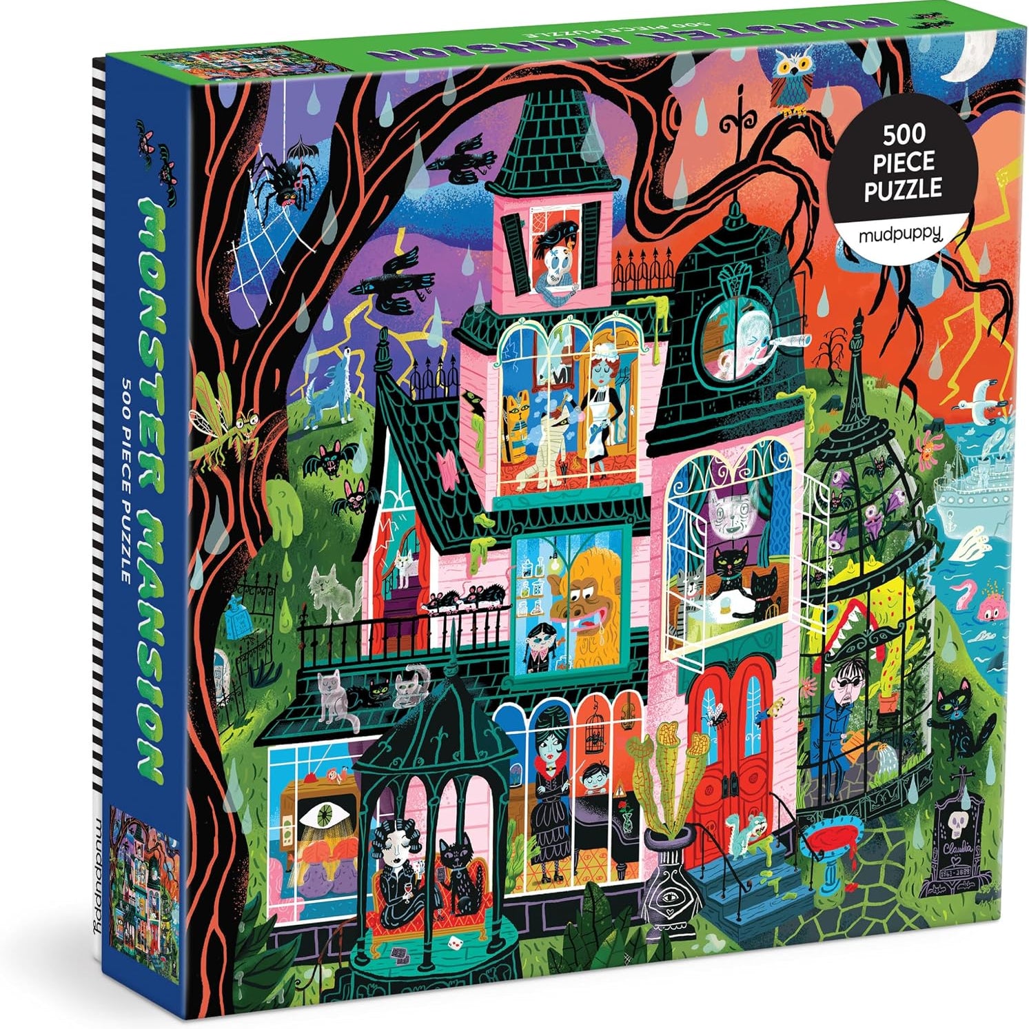 Mudpuppy Monster Mansion 500-Piece Puzzle 20 9780735386655