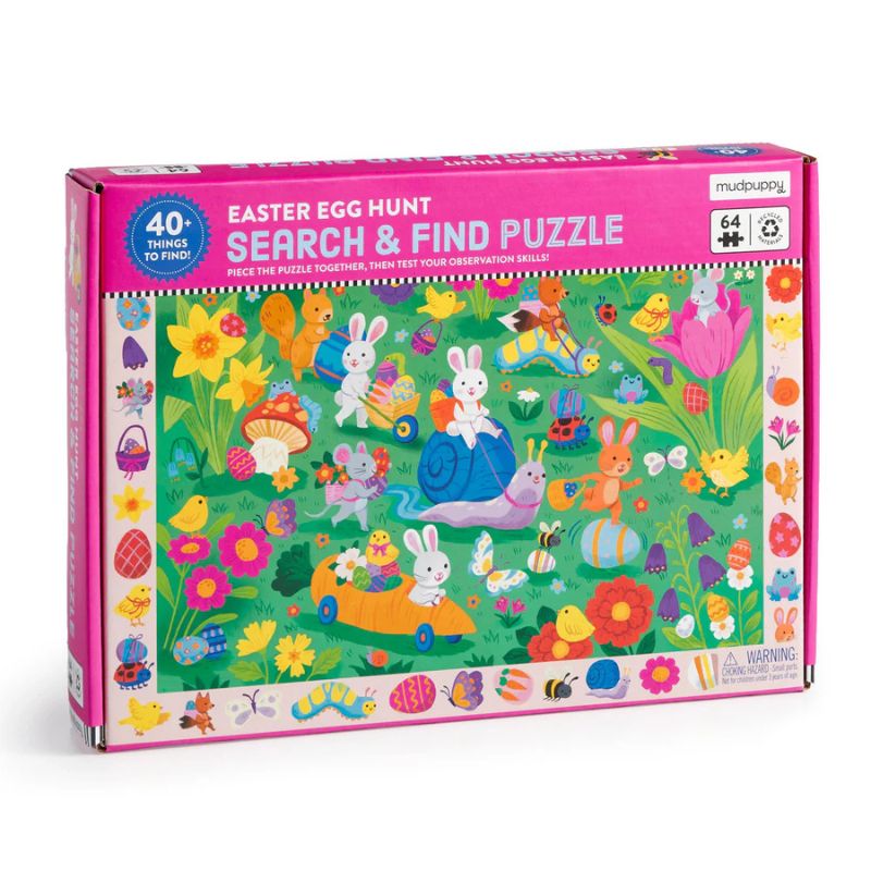 Easter Egg Hunt 64 Piece Search & Find Jigsaw Puzzle - Selbert. Kathryn 80 9780735387560
